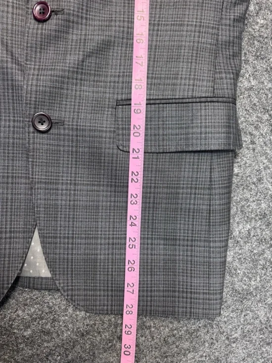 American Rag Grey sport coat - Picture 5 of 6